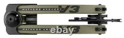 Matthews V3 27 Green Ambush LH Draw Hunting Archery Bow Brand New 27 60# + Left