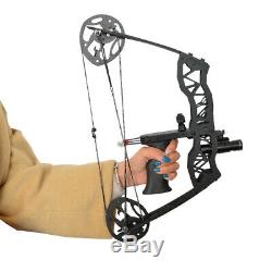 Mini Compound Bow Set 40lbs Arrows Archery Bowfishing Hunting Right Left Hand