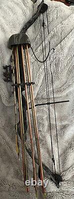 Myles Keller Legend XRG Fast Flight Compound Hunting Bow With Easton Arrows