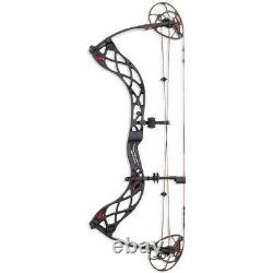 NEW 2020 Bowtech Carbon- Icon- RH 70# BLACK Carbon Hunting Compound Bow