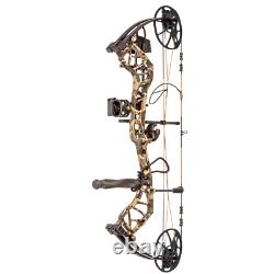 @NEW@ Bear Legit RTH Compound Bow Hunting Package! Fred Camo RH 10-70lb