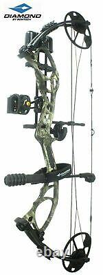 @NEW@ Diamond Edge XT by Bowtech Compound Bow Hunting Package! Breakup Camo