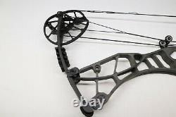 NEW Hoyt Axius 28.5 60-70Lb Right Hand Compound Bow Flat Grey ZTR 3 Hunting