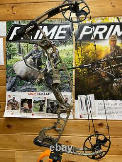 NICE Hoyt Ignite Compound Bow, 15-70 RH Lightly Used CAMO Hunting Bow