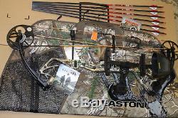 New 2019 Bear Archery Species Compound Bow 70# Realtree EDGE Camo HUNT PACKAGE
