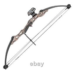New 55 LBS 29 Draw Length Archery Hunting Camo Compound Bow 206 FPS