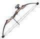 New 55 Lbs 29 Draw Length Archery Hunting Camo Compound Bow 206 Fps