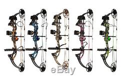 New Bear Cruzer G2 Bow 5-70 LB Complete Ready To Hunt LH Choose Your Color