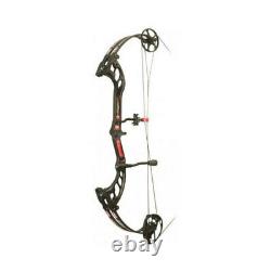 New PSE Stinger EXT Compound Bow 55# RH CHARCOAL Hunting Bow