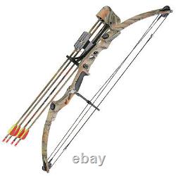 Outdoor Adventure Autumn Camo Wild Turkey Archery 55 LBS Compound Bow