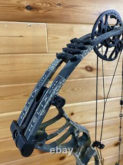 PERFECT USED Hoyt Helix Ultra Compound Hunting Bow 50-60# DW 27-30 DL KUIU