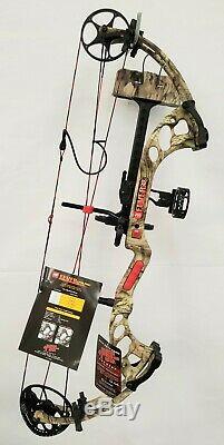 PSE Archery Fever One Pro, Mossy Oak, Left Hand, 70lb, Ready to Hunt package