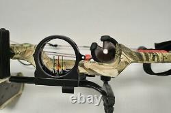 PSE Archery Sinister Compound RH Hunting Bow Package with Case & Arrows