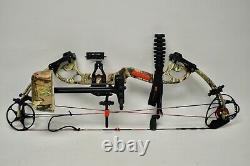 PSE Archery Sinister Compound RH Hunting Bow Package with Case & Arrows