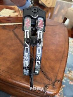 PSE Evoke 31 EC, 65 lb, ATA/IBO Speed 342 fps, Draw 24.5-30 Let-off 80-90%