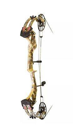 PSE Evolve 31 EC Compound Hunting Bow, Right Hand 70# 31 Evolve Cam System Camo