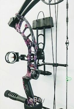 PSE Uprising, Muddy Girl, Right Hand, 12lbs to 70lbs, Ready to Hunt package