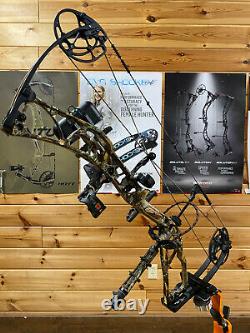 Perfect USED Elite Ritual 30 70# 30 RH CAMO Compound Bow Hunting PACKAGE
