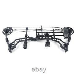 Pro Adult Compound Bow Set Archery Hunting Shooting + 12 Arrows 35-70lbs 329fps