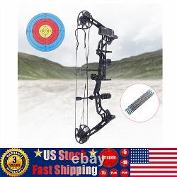 Pro Compound Archery Arrow Target Hunting Set Right Hand Bow Arrow Kit 35-70lbs