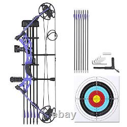 Pro Compound Bow Kit 70 Lbs For Adult Hunting Target Practice Archery