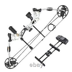 Pro Compound Right Hand Bow Kit 20-70lbs Arrow Archery Target Hunting Camo Set
