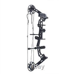 Pro Compound Right Hand Bow Kit Target Hunting Practice Arrows Archery 35-70 LBS