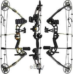 RAPTOR Compound Hunting Bow Kit LIMBS MADE IN USA Fully adjustable 24.5-31 D