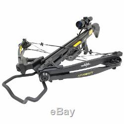 SAS Authority 175lbs Compound Crossbow 4x32 Scope Hunting Package