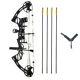 Sas Feud X 30-70 Lbs 19-31 Compound Bow Pro Package 300+fps Target Hunting
