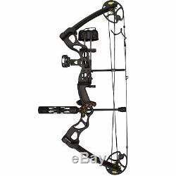 SAS Rage 55-70 Lbs 25-31'' Compound Bow Pro Hunting Ready Package Combo