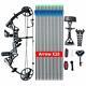 Safari Choice Hunting Archery M1 Compound Bow Set Package, Black