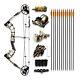 Serenelife Compound Bow & Arrows Accessory Kit For Hunting Camouflage 320fps