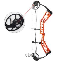 TOPOINT Compound Bow 19-70lbs Adjustable 320FPS Adult Archery Hunt Target Shoot