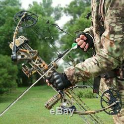 Topoint Compound Bow 19-30/19-70Lbs Right Hand Hunting Archery Target 18 Arrows