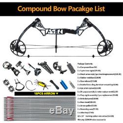 Topoint M1 Archery Compound Bow Hunt Sport 19-30/19-70Lbs 320fps IBO Outdoor CN