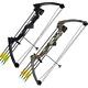 Traditional Compound Bow 20lbs Hunting Archery Black/camo Outdoor Fishing Sports