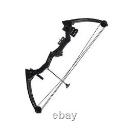 Traditional Compound Bow Black Camo 20lbs Hunting Archery Fishing Outdoor Sports