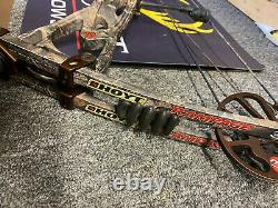 USED Hoyt RAMPAGE Compound Bow 60-70# Realtree Hunting 27-30