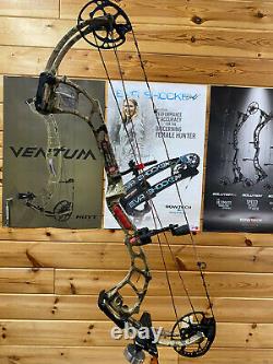 USED PSE Bow madness 32 70lbs Camo Bowmadness COMPOUND HUNTING BOW RH