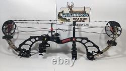 USED PSE Dream Season EVO 25-30 60-70lb LEFT HAND Compound Bow Package