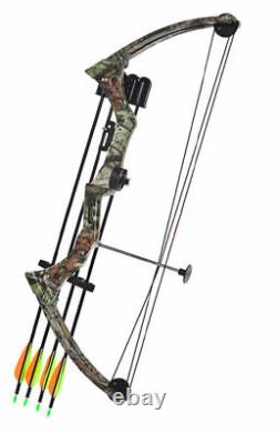 US JH7474 Right Hand User Draw weight 20 lbs Compound Bow Camo For Archery