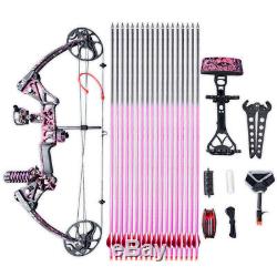 US Topoint M1 19-70 LBS Female Compound Bow Arrow Hunting Target 19-30 Archery
