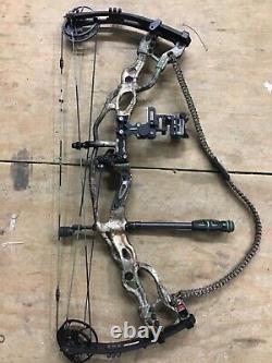 Used RH Hoyt Carbon Spyder Turbo package 60-70# 26-28 draw ready to hunt