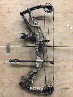 Used RH Hoyt Carbon Spyder Turbo package 60-70# 26-28 draw ready to hunt 2