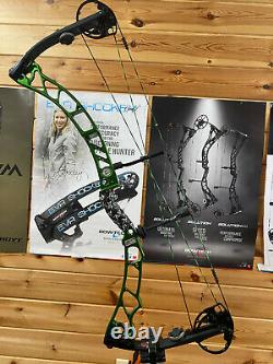 Very Nice ELITE ENERGY 35 Target Hunting Green RH Bow PERFECT CONDITION 65lb 29