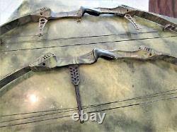 Vintage x2 Lot PSE Compound LH Camouflage Bow Hunting Fishing Target Archery