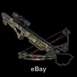 Wildgame Compound Hunting Crossbow Quiver Arrows Multi-Reticle Scope