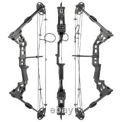 X8 Compound Bow Set 20-70lb Adjustable 320FPS Arrow Archery Hunting Target Shoot