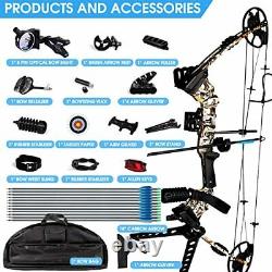 XGeek Compound Bow and Arrow kit Hunting & Target Bow with All Accessories US